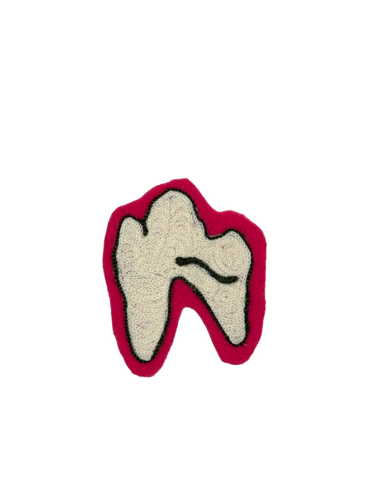 Coyote Tooth Chainstitched Patch