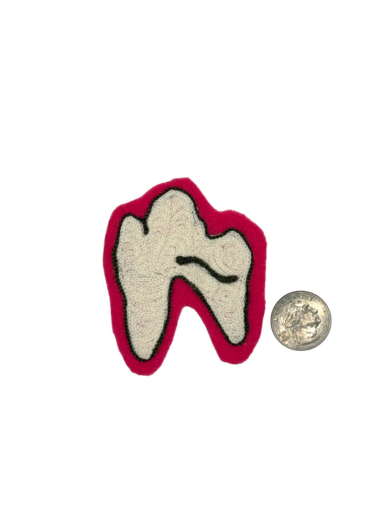 Coyote Tooth Chainstitched Patch