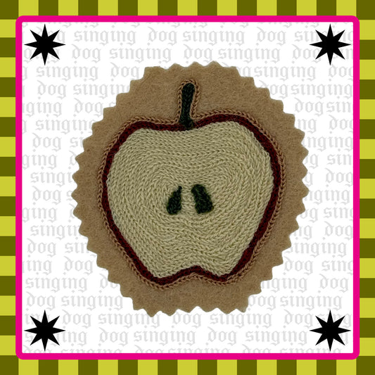 Apple Chainstitched Patch