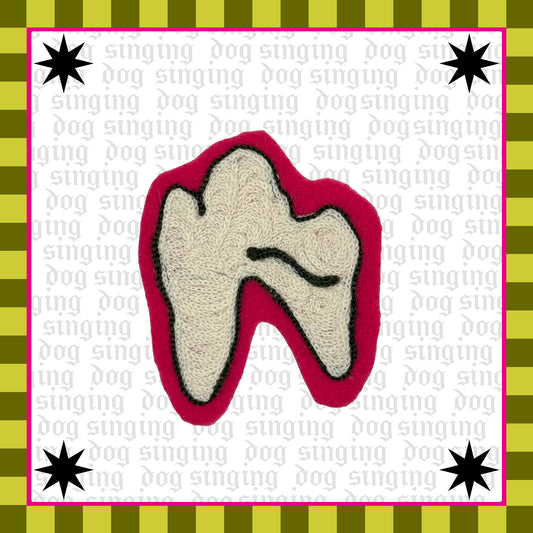 Coyote Tooth Chainstitched Patch