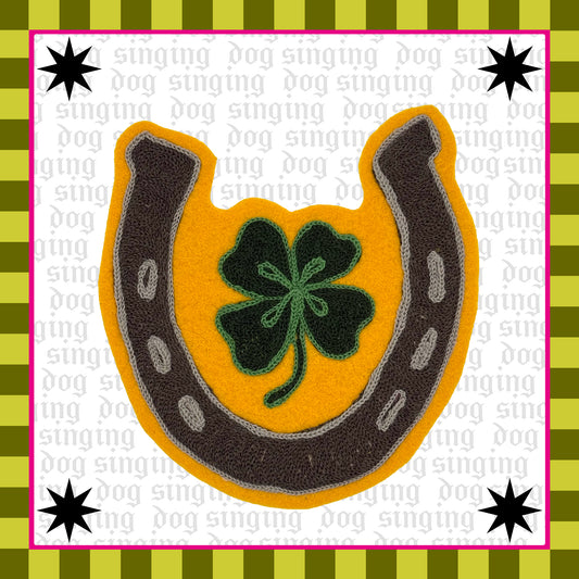 Good Luck Chainstitched Patch